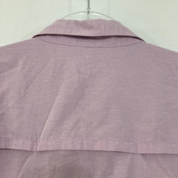 Duluth size XXL Women's Purple Long Sleeve Vented Button Down Outdoor - Picture 10 of 11